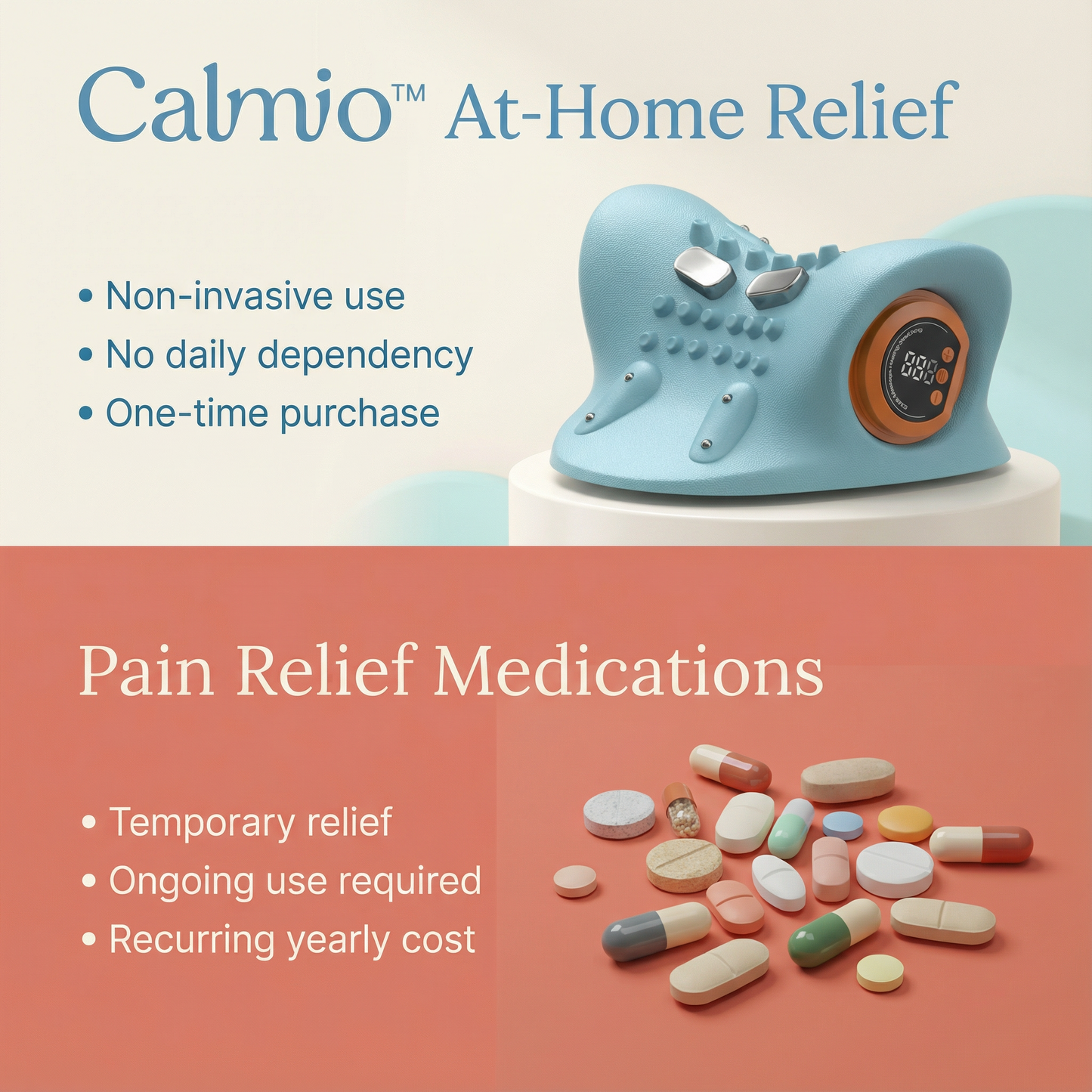 Calmio At-Home Neck Relief Therapy Device