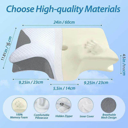 Calmio Ergonomic Cervical Support Pillow